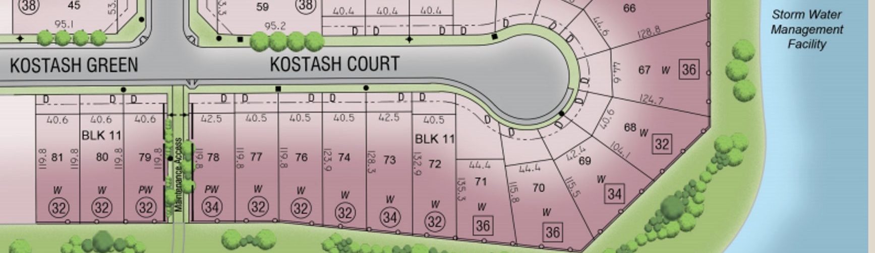 Public Lots Now Available ONE at Keswick