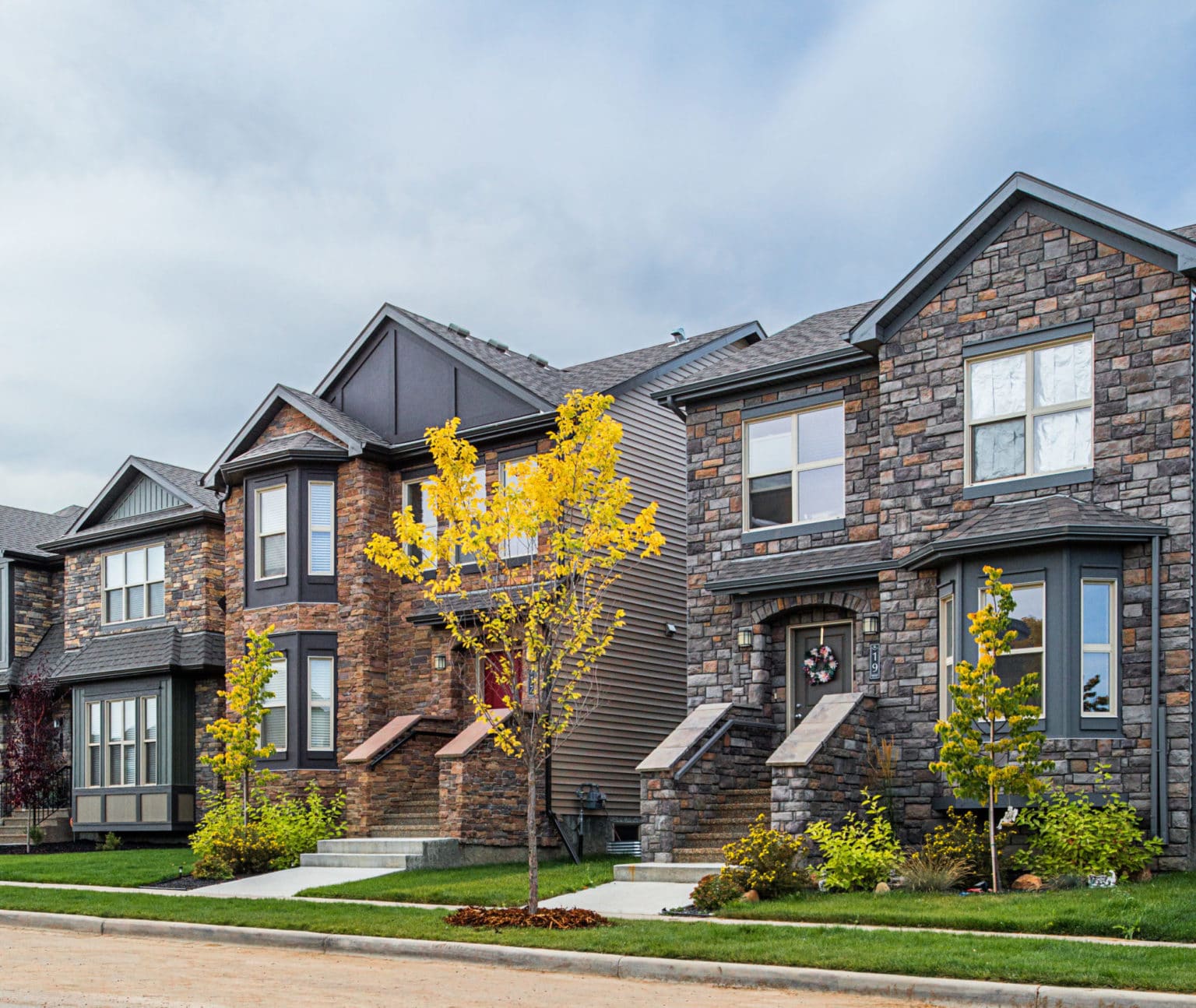 Greenbury Century Brownstone Homes in Spruce Grove