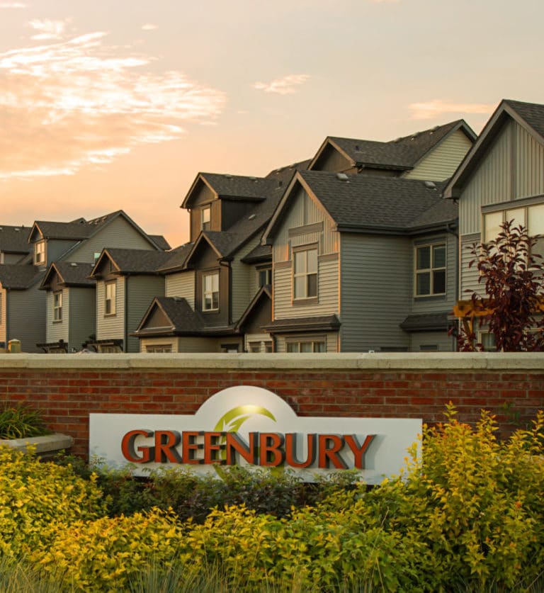Greenbury Century Brownstone Homes in Spruce Grove