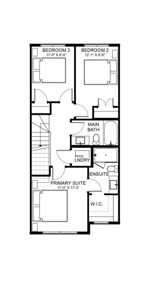 The Hills Tailored 18 third level floor plan