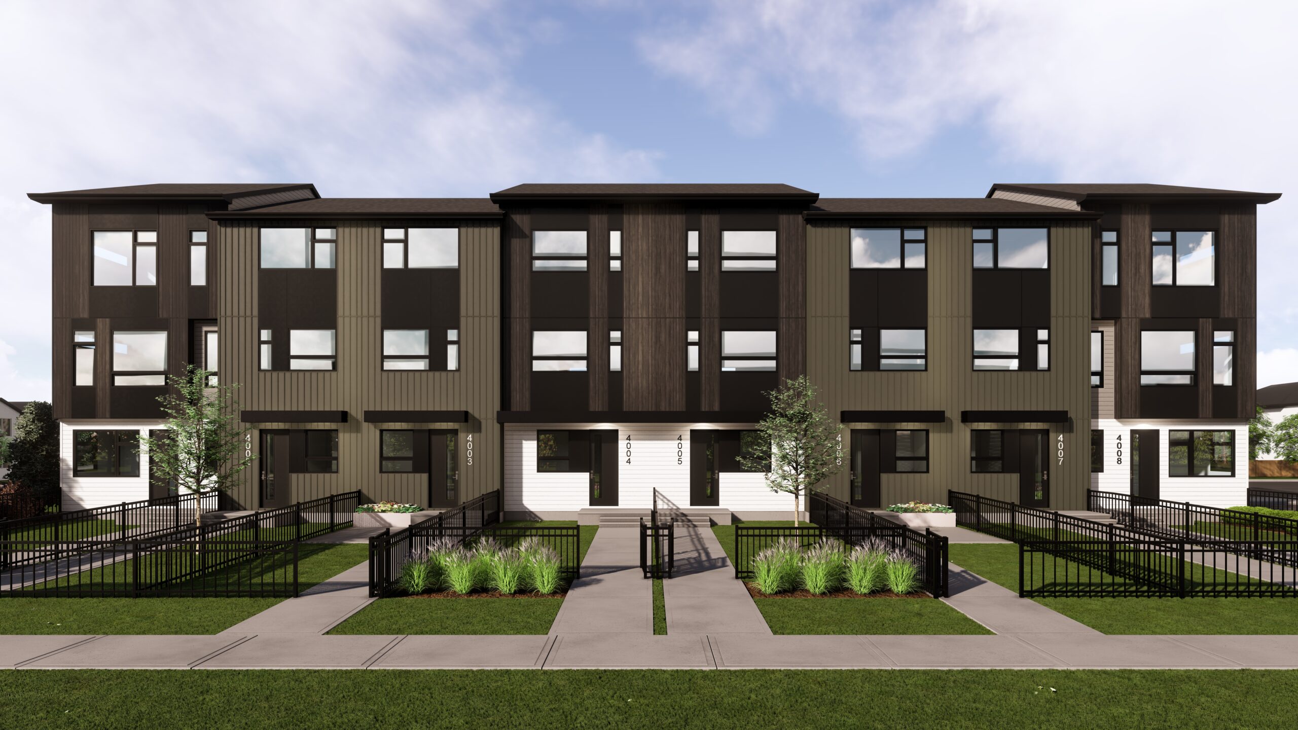 Cantiro Towhomes at Erin Ridge North Site Map Cantiro Communities