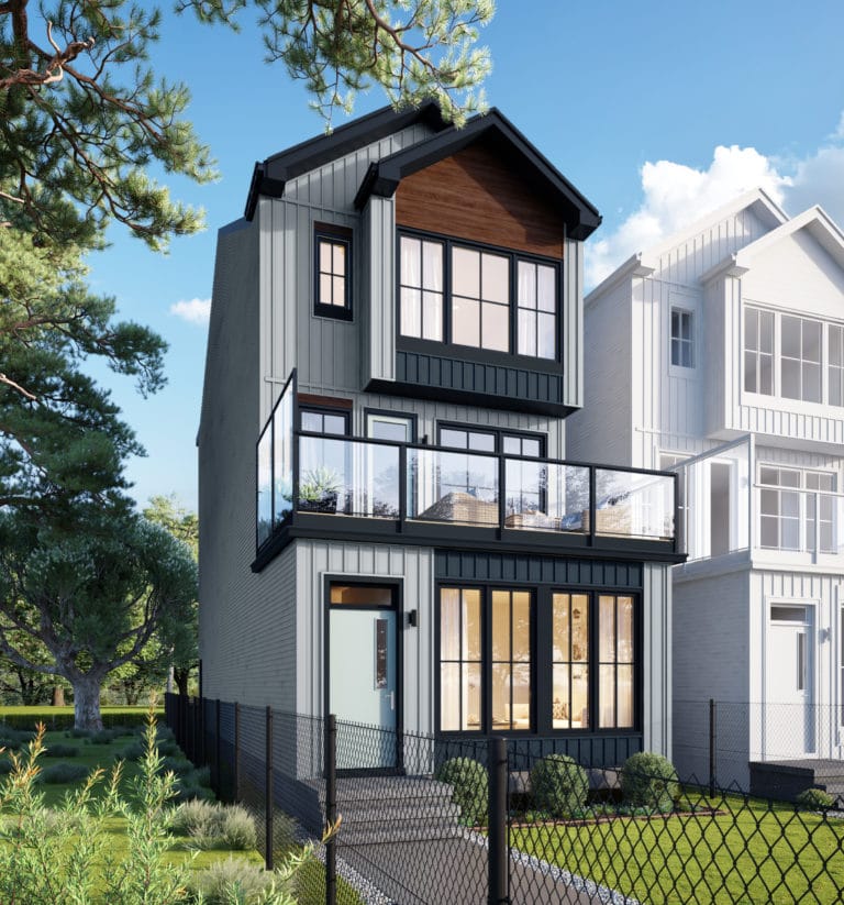 Exterior of Family 3-Storey 18 – 7521 Klapstein Link SW