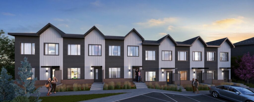Exterior of Metro Sky 18 – Main Floor Entry – 1003A, 80R Arbour Lake View NW