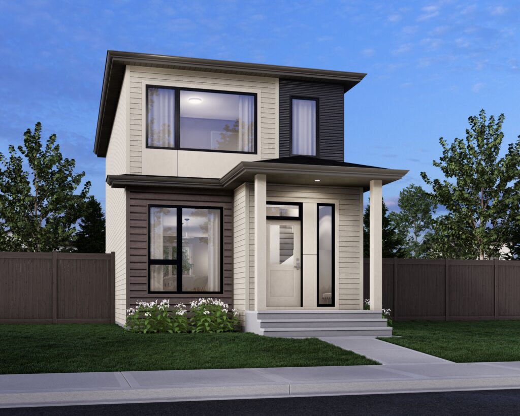 Exterior of Metro Aspire 18 – 7460 Klapstein Crescent SW
