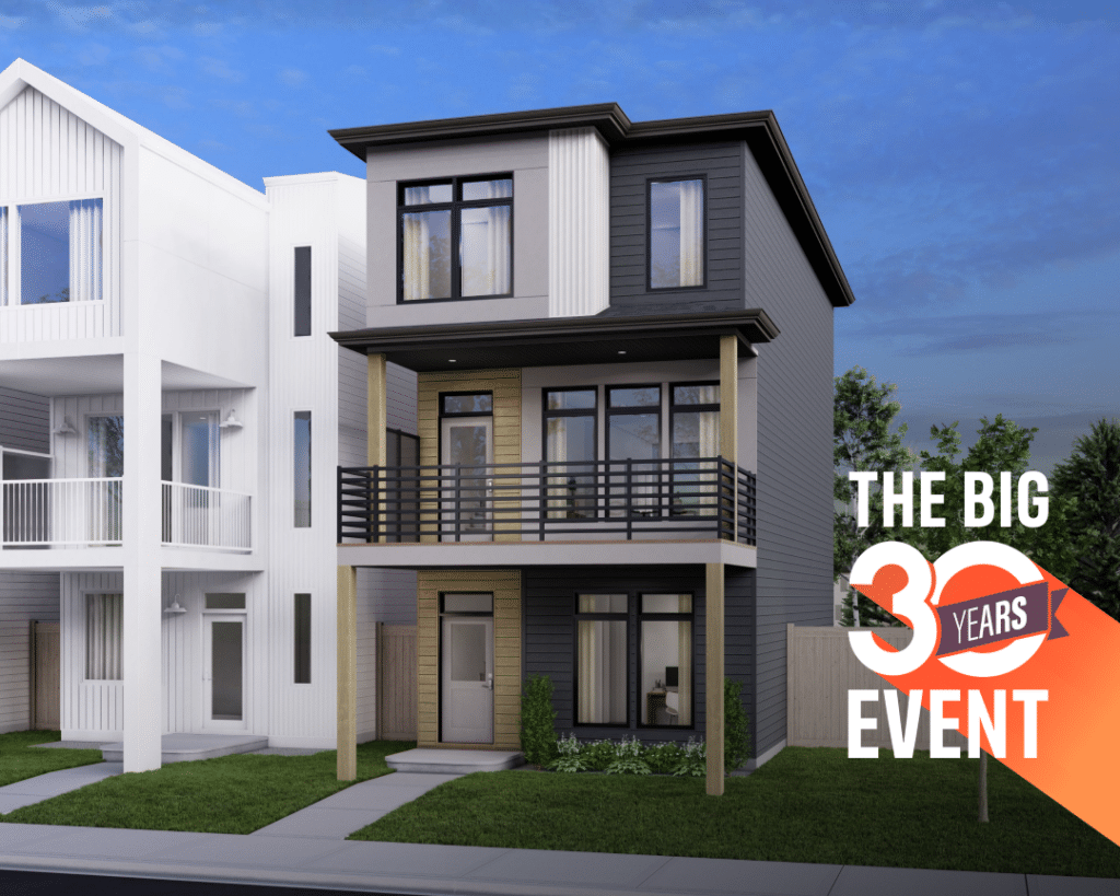 Exterior of Entertain 3-Storey 18 – 7541 Klapstein Link SW